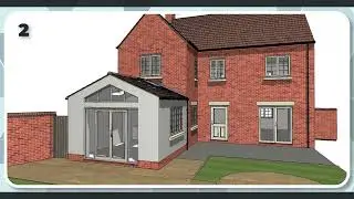 Modern Kitchen Extension Designs for a Warwickshire Home - Feasibility Study | McTernan Design