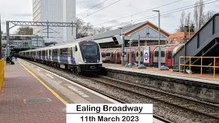 Trains at Ealing Broadway (11/03/2023) ft: @travellingmix & @CRGtransport