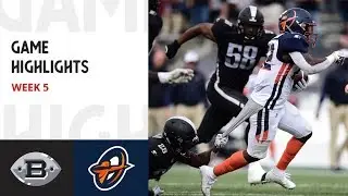 AAF Football League | Orlando Apollos vs Birmingham Iron  Week 5 Game Highlights