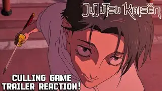 JUJUTSU KAISEN Season 3: The Culling Game Official Trailer Reaction!