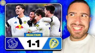 FARKE TO BLAME?! A GOOD OR BAD RESULT FOR LEEDS? - EVERTON 1-1 LEEDS UNITED MATCH REACTION!