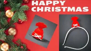DIY Christmas Headbands | Christmas accessories | how to make easy Christmas headband