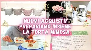 VLOG CASALINGO | PREPARIAMO LA TORTA MIMOSA | ORGANIZZAZIONE PASTI SETTIMANALI | NUOVI PROGETTI