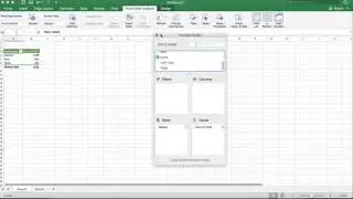 Pivot Table Drill Down Feature