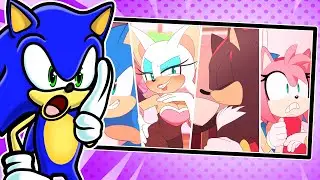 Sonic REAGE a ANIMA&Ccedil;&Atilde;O MAIS FOFINHA!
