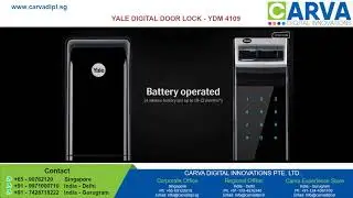 Digital Door Lock - YDM4109 | Carva Digital Innovations | Yale