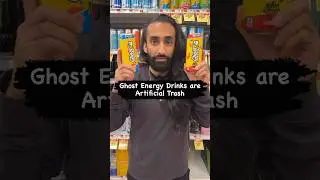 Ghost Energy Drinks are Artificial Trash #ghostenergy #energydrink #energydrinks
