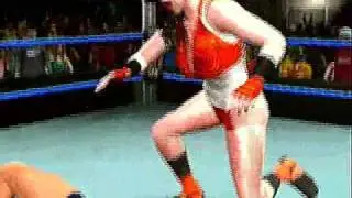 SvR2009 CAW Mai Shiranui vs Gohwave