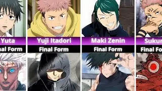 EVERY Jujutsu Kaisen Characters And Their Final Form