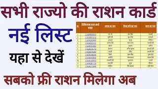 New ration card list kaise check Karen 2023// ration card list kaise nikale=Ration Card List 23-24