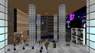 Doom 2: AUGER;ZENITH - Map 3: Starlight Square (UV Max)