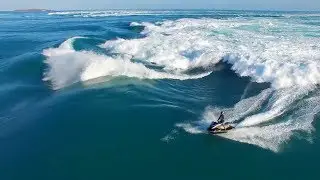 Mesmerizing footage of huge tidal flow in western Australia