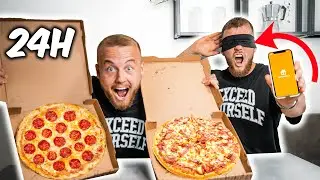 Wir bestellen 1 TAG BLIND ESSEN bei NEUSTEN Lieferanten unserer Stadt