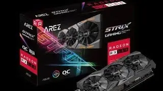 Черный экран в видеокарте Asus AMD Radeon RX VEGA 56 STRIX OC