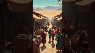 The Silk Road was an ancient trade network #shortvideo #history #facts #facts #country