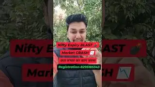 Market CRASH | Plan For Tomorrow (21-Jan) #trading #optionstrading #daytrading #stockmarket