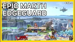 epic marth edgeguard (Tilde_Fox) | Smash Ultimate Highlights
