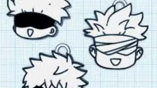 How to make gojo drawing very easy way for kids