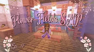 Modded Minecraft Let's Play! Flower Fields SMP Ep. 4 | Decorating the Love Mansion