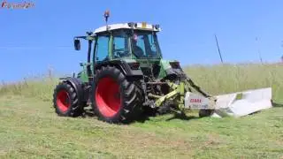 Sfalcio Fieno e Loietto 2016 :Fendt Farmer 309 Ci + Claas Disco 2500