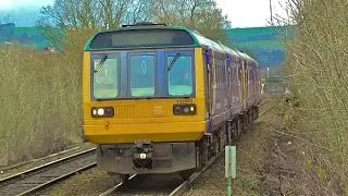 Northern Rail Class 142 Pacers & 150s At Romiley - Hope Valley Line