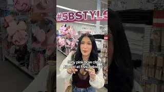 De compras conmigo en @fivebelow #girly #girlyfinds #pink