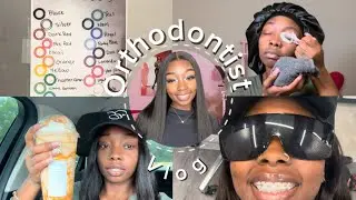 ORTHODONTIST VLOG ♡ | come with me to get my braces tighten . 🌸
