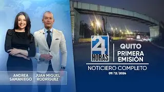 Noticiero de Quito (Primera Emisión 09/12/24)
