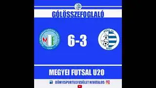 MTE 1904  6-3   BŐNY    g&oacute;l&ouml;sszefoglal&oacute;
