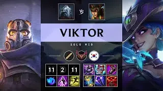 Viktor Mid vs Cassiopeia - KR Grandmaster Patch 25.13