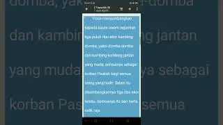 KITAB SUCI 2 TAWARIKH 35:7(TB)