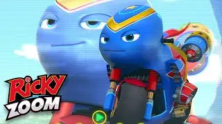 El acero necesita ayuda⚡️ Dibujos Animados De Motos | Ricky Zoom Español | Dibujos para niños