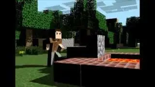The guy who jumped in lava!