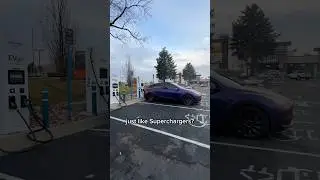 Autocharge+ makes charging my Tesla with a CCS1 adapter so much easier 😮&zwj;💨 #EVgoPartner