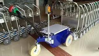 Wireless Remote Controlled battery Operated Trolley Power Pusher