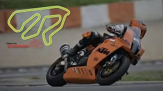 [Vlog piste] - Les montagnes russes du circuit de L&eacute;denon - KTM Rc8