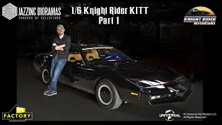 1/6 KITT from Knight Rider - Part 1 - interview with Knight Rider Historian Joe Huth, owner of KITT