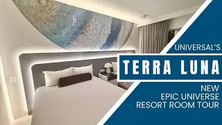 🌙 Universal&rsquo;s NEW Terra Luna Resort Room Tour | Standard Room 5075 at Universal Orlando 🌌