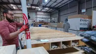 part 1 26x26 garage prefab!