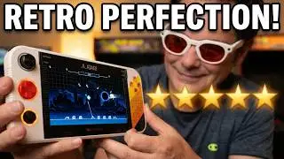Portable Atari Gamestation Go First Look. Retro Gaming! 🕹️👾🎮🍒👻