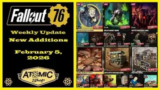 Новые товары в Atomic Shop появятся 5 февраля 2026 года &mdash; обновление Atomic Shop для Fallout 76.