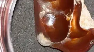 Mexican Fire Agate Carve Before Rework