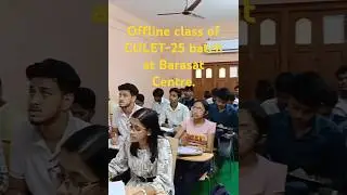 Calcutta University Law Entrance Test (CULET-25) Preparation Batch  of Axial Legal Academy.#ytshorts