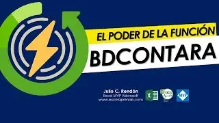 El poder de la Función BDCONTARA | Excel Aprende