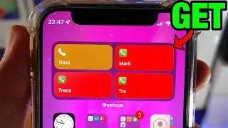 ЛЮБОЙ iPhone Как добавить виджет звонка