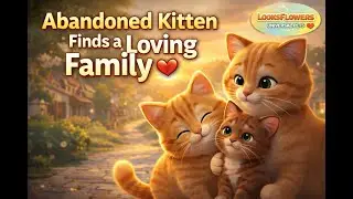 She Walked Alone… Until Love Found Her 🐱💖 | LooksFlowers Universal Pets