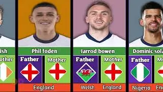 THE REAL ORIGINS OF ENGLAND'S FOOTBALL STARS 🇬🇧