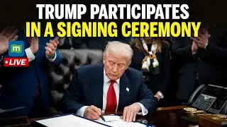 LIVE: President Donald Trump Participates in Signing Ceremony | USA | N18G
