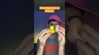 ASMR POV: Weird Kid at Daycare #roleplay #funny #cringe #asmr #asmrvideos #shorts #relaxing