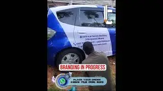 Vehicle Branding Process!